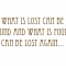 Lost and Found [Day 357/365]