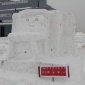 寒中石狩屋台村レポ【雪像編】