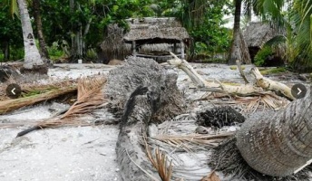 「温暖化で沈む国」のいま…水没にらみ全島移住も