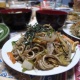和そばで作るしょうゆ焼きそば|京都から帰宅