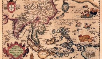 大昔の地図がファンタジー過ぎる