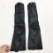衣装/黒レザー ロンググローブ