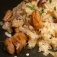 『ゴロゴロポークのガーリックライス バター醤油風味』 スタミナつけましょ(^^ゞ