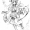 久々のラフ絵