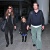 (※Edited) Candid Pics♪ / Christian Bale & Family Land In L.A.(20120222)