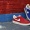 Nike Air Force 1 Low Suede - Hyper Blue & Uni Red