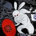 メンズ和柄半袖Tシャツ／歌舞伎兎