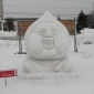 寒中石狩屋台村レポ【雪像編】