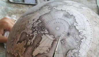 【いにしえの技と芸術】手作り地球儀―現代に残る職人によって実現