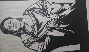 マツコ・デラックスの切り絵作りました(画像あり)