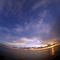 某島の夕暮れ