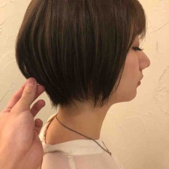 最近人気なのは丸みショート☆