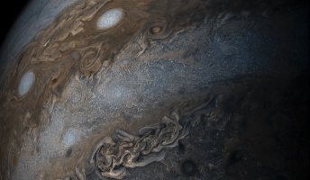 木星の色が鮮明な画像をNASAが公開!これがガスの塊って思うと怖いよな・・・