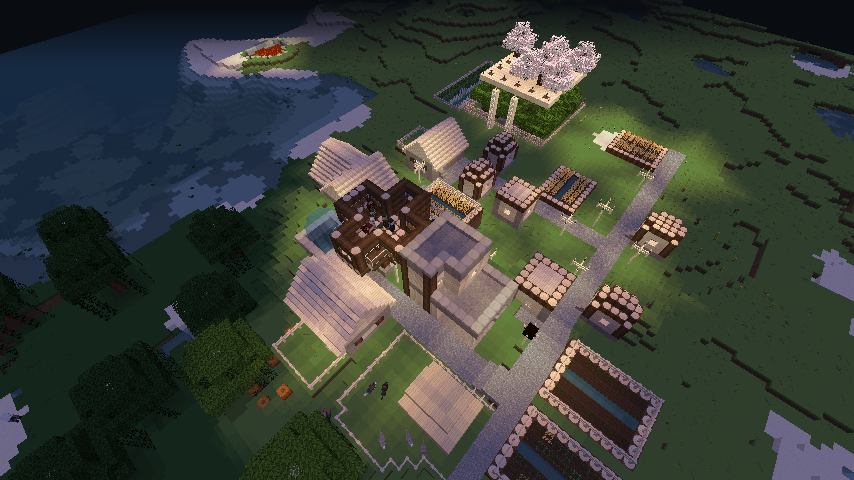 【minecraft】村発展日記村発展日記2日目 公園づくり(1)コメント