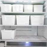 『●冷蔵庫収納● 食費管理と掃除を考えて、冷蔵庫収納で気をつけていること』の画像