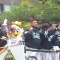 優勝パレード