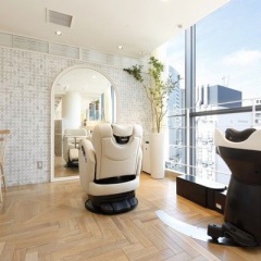 銀座で個室の美容室ならMINXの「天空のVIP ROOM」へ