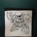 切り絵でザク作ったったｗｗｗｗｗｗ