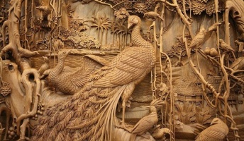 繊細で美しい中国の古代木彫りアート!繊細な作りこみがスゴイ