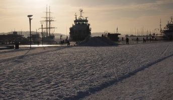 ノルウェーの港がすごくかっこいいから写真あげてく