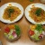 男の料理?ナポリタン&サラダ