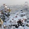 イスタンブール雪景色