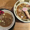 ラーメン 凪＠下北沢　「煮干鱗の銀カレー麺（すごい煮干スープ付）、半ライス」