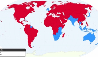 データを視覚的に表現したインフォグラフィック的世界地図が面白い！