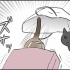 紙袋と猫たち