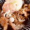 温泉卵のせミニ豚丼  2018/05/12の朝食