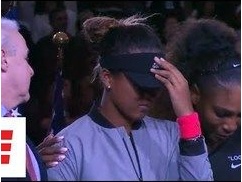 大坂なおみ、ブーイングを浴びせる反日観客を一瞬で黙らせるwwwwww 大坂なおみ、ブーイングを浴びせる反日観客を一瞬で黙らせるwwwwww