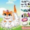 子猫ドレスアップ　Cute Kitty Dress Up