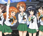 サークルKサンクスが「ガールズ&パンツァー」とコラボ ポークカツバーガーなど発売