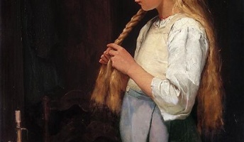 暇だから絵画の美少女たちを貼って行く