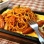 鉄板ナポリタンで名古屋めし。