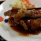 厚切りポークステーキ定食@松屋
