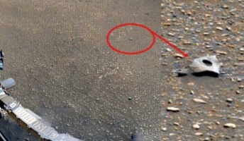 こ、これは!火星の地表に金属と思われる奇妙な部品が発見される(動画あり)