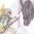 ドラゴン絵途中。