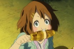 けいおんの奴がとうもろこし食べ過ぎワロタ