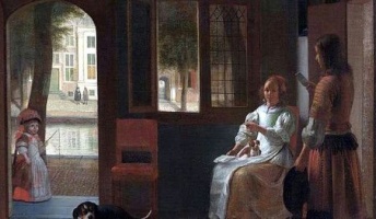 17世紀の絵画の中にスマホが?タイムトラベラーの未来人がこの時代を訪れていたと話題に(画像あり)