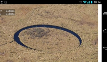 南米で「浮遊する不思議な真円の島」が発見される・・・アルゼンチン(画像あり)