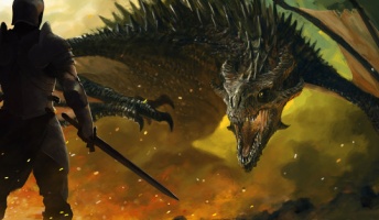 西洋風ファンタジー世界=ドラゴン、ゴブリン、プリースト、ナイト=格好いい