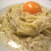 『黒胡椒とパルメザンチーズのクリームパスタ』
