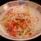 福仙楼 - トマトがいりのつけ麺は夏にぴったり!!そして相変わらず唐揚げがめちゃくちゃ美味しい。