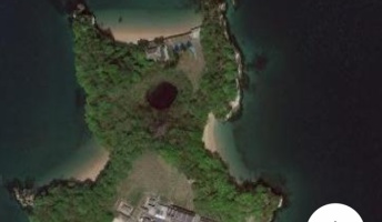 広島のgoogle mapで謎の変な穴を見つけた、これ何?(謎は解決する模様)