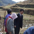 佐用に昨年の台風９号災害農業被害の調査へいく