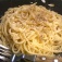 『アルブッロ』 パルメザンチーズ・ブラックペッパー・バターだけで作るパスタ うっま~(^-^)