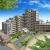 【建築パース・CGパースギャラリー】マンション外観パース