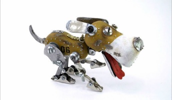 古い部品から生み出された新しい命!スチームパンク風の動物たちがスゴイ!