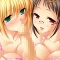 女の子2人からダブルフェラされる2次エロ画像part.5